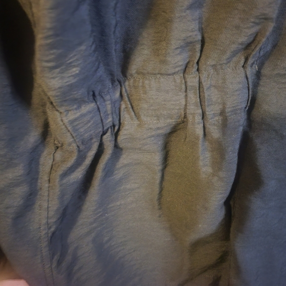 Chico's Lightweight  Black Open Front 3/4 Sleeve Jacket. Size 3 ( XL 16) - Picture 2 of 6